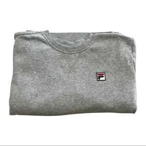 Fila Women’s Grey Crewneck Sweater, Small